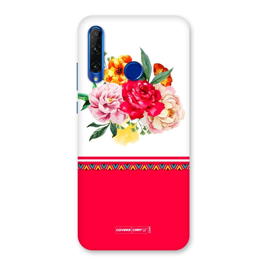 Flower Fusion Back Case for Honor 20i