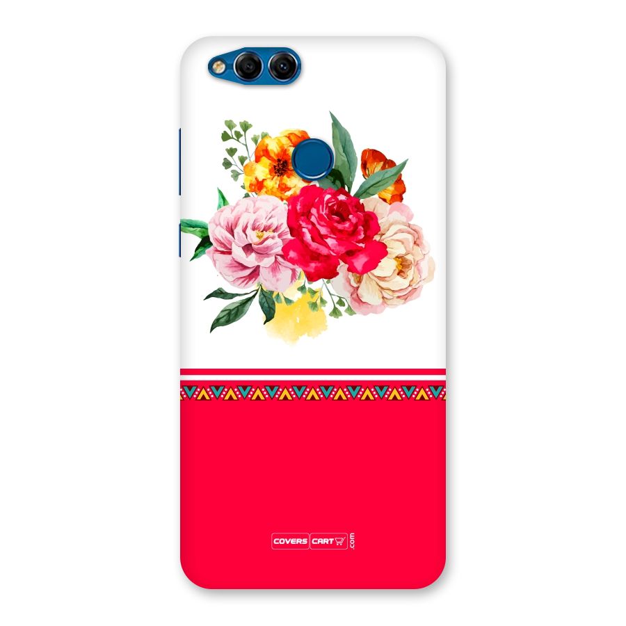 Flower Fusion Back Case for Honor 7X