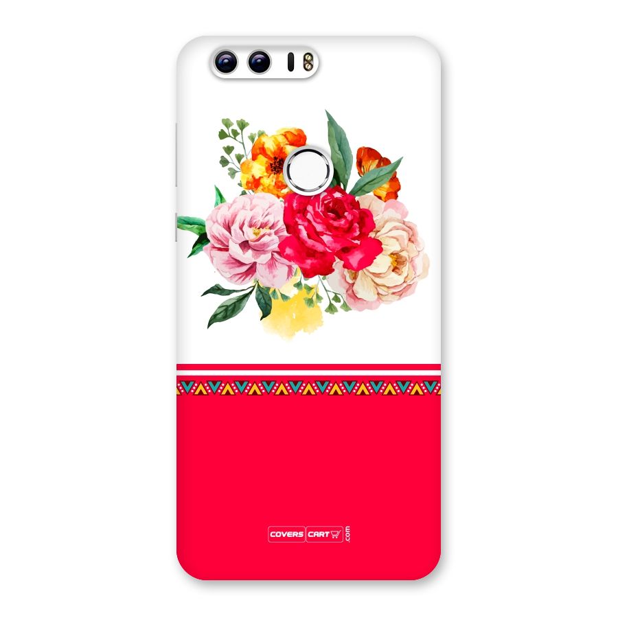 Flower Fusion Back Case for Honor 8