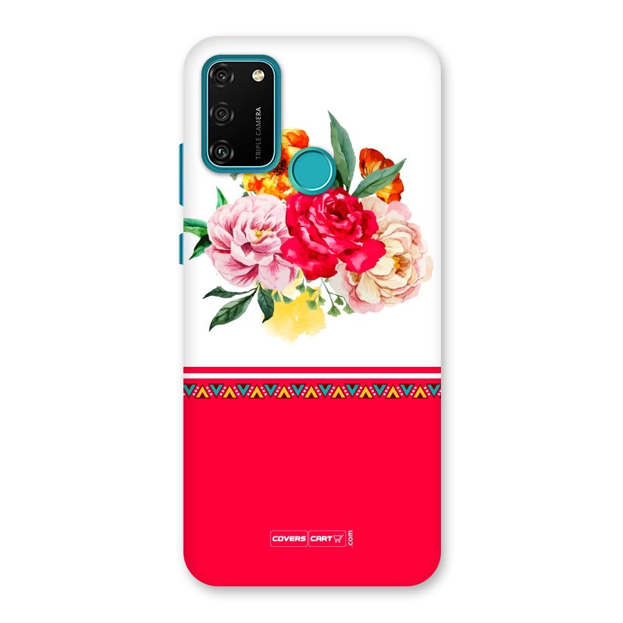 Flower Fusion Back Case for Honor 9A