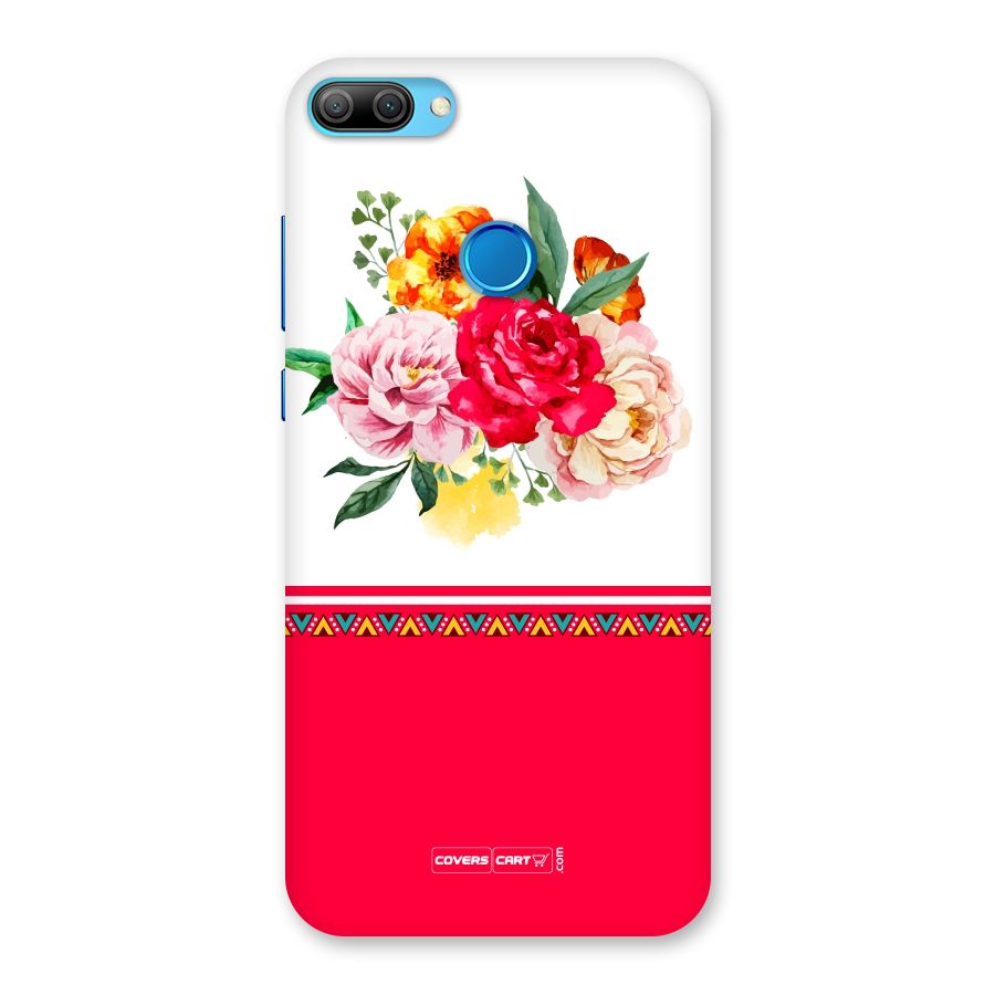 Flower Fusion Back Case for Honor 9N