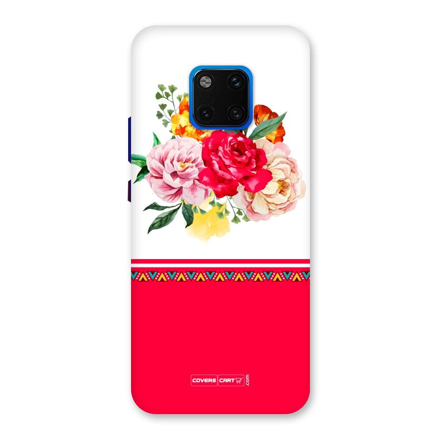 Flower Fusion Back Case for Huawei Mate 20 Pro