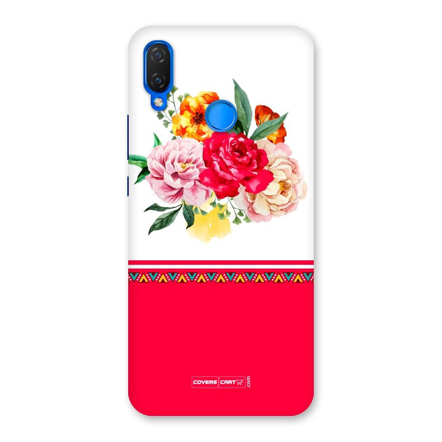 Flower Fusion Back Case for Huawei P Smart+