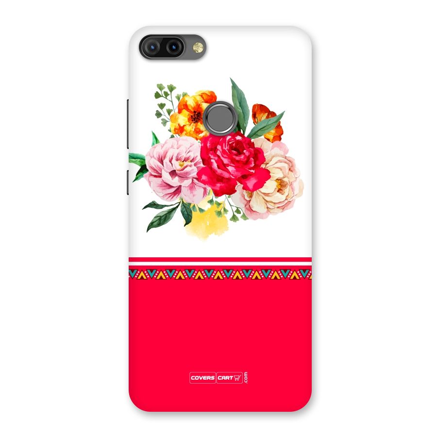 Flower Fusion Back Case for Infinix Hot 6 Pro