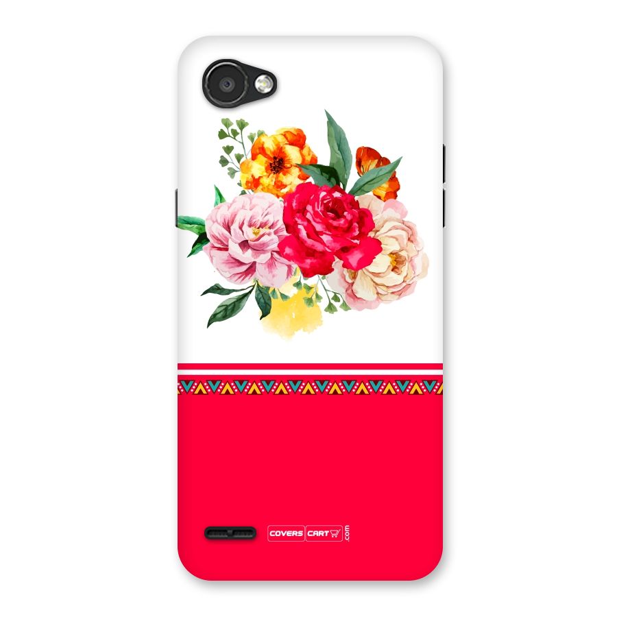 Flower Fusion Back Case for LG Q6
