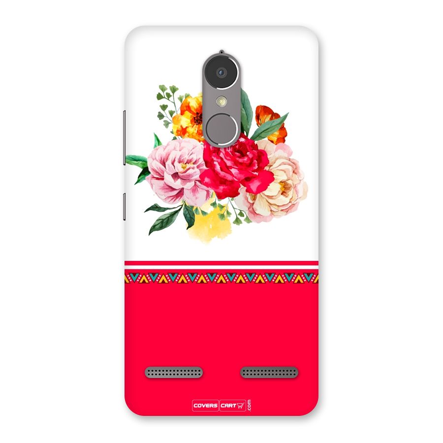 Flower Fusion Back Case for Lenovo K6 Power