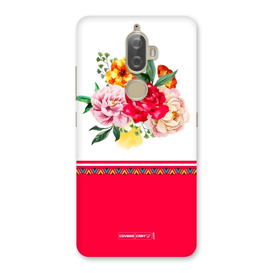 Flower Fusion Back Case for Lenovo K8 Plus