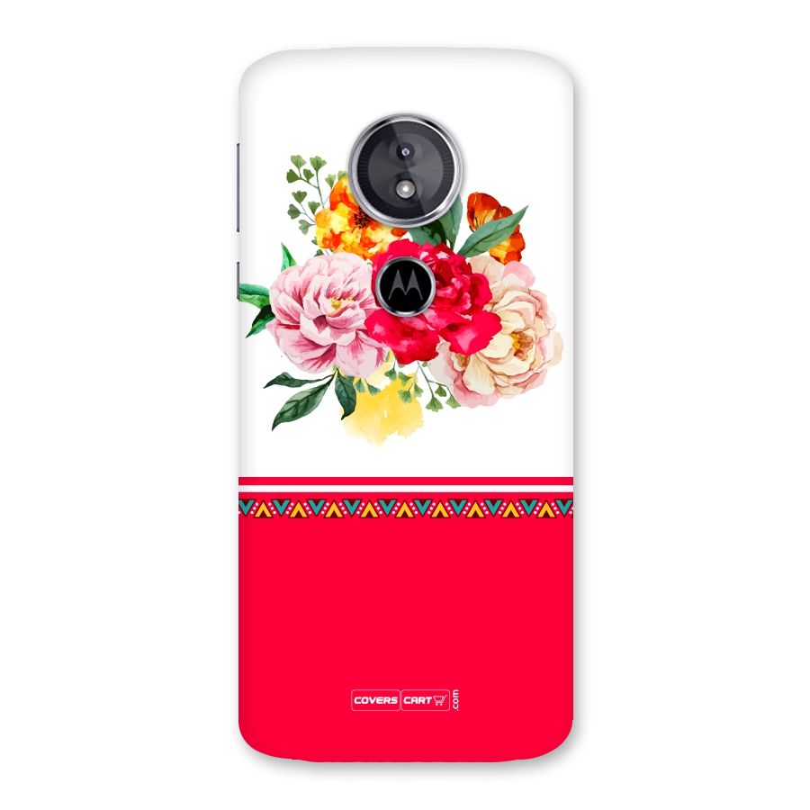 Flower Fusion Back Case for Moto E5