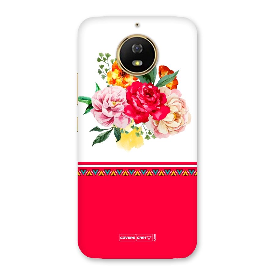 Flower Fusion Back Case for Moto G5s