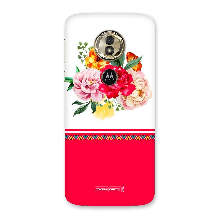 Flower Fusion Back Case for Moto G6 Play
