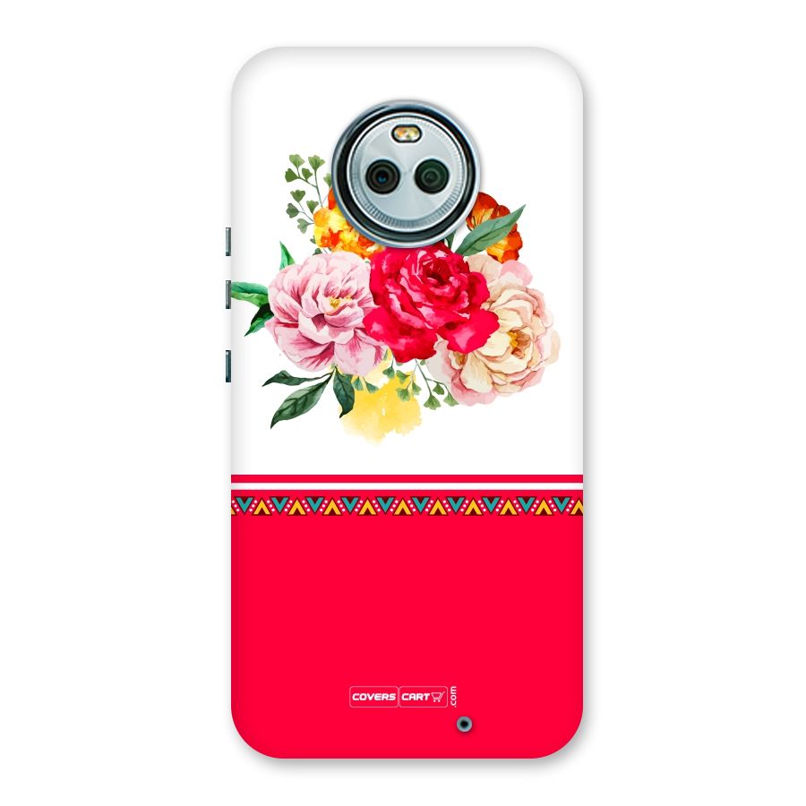 Flower Fusion Back Case for Moto X4