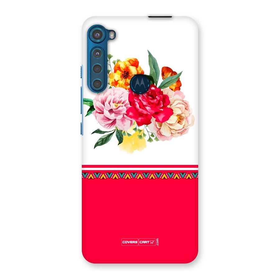Flower Fusion Back Case for Motorola One Fusion Plus