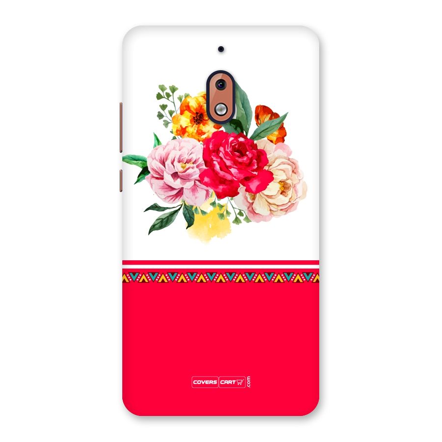 Flower Fusion Back Case for Nokia 2.1