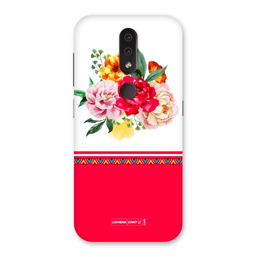 Flower Fusion Back Case for Nokia 4.2
