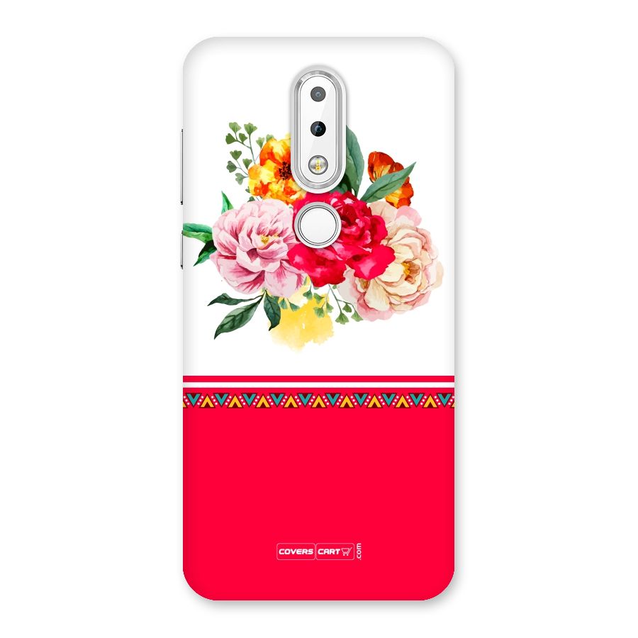 Flower Fusion Back Case for Nokia 6.1 Plus