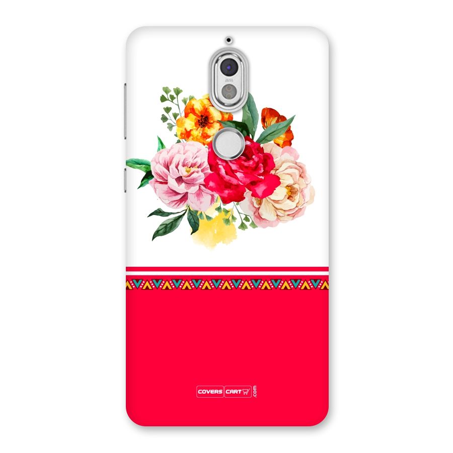 Flower Fusion Back Case for Nokia 7
