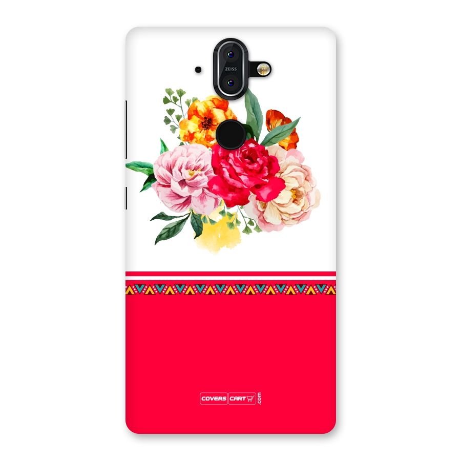 Flower Fusion Back Case for Nokia 8 Sirocco