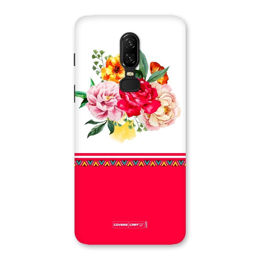 Flower Fusion Back Case for OnePlus 6