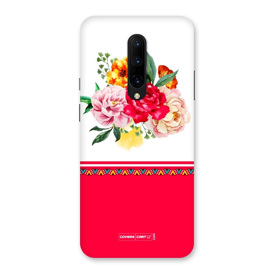 Flower Fusion Back Case for OnePlus 7 Pro