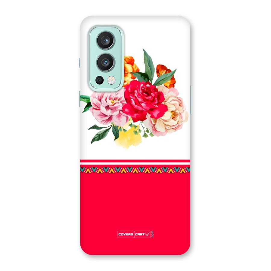 Flower Fusion Back Case for OnePlus Nord 2 5G