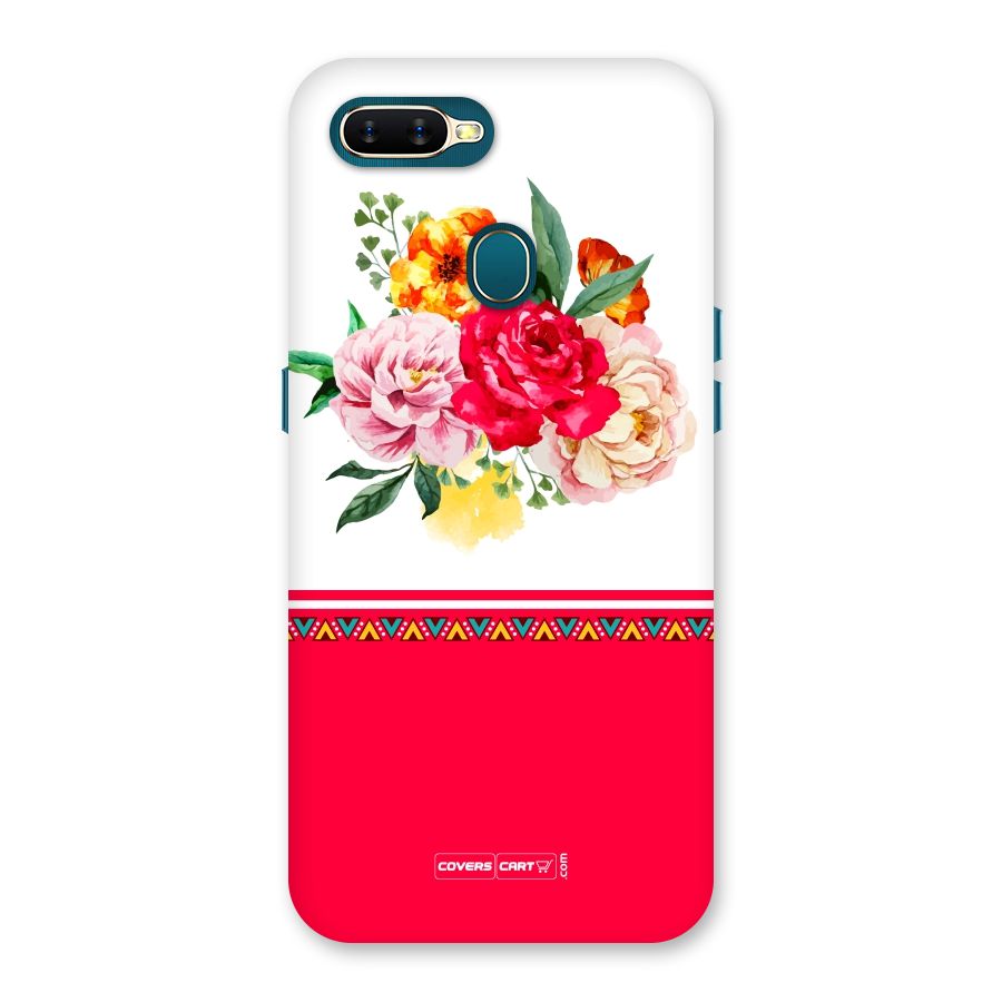 Flower Fusion Back Case for Oppo A11k