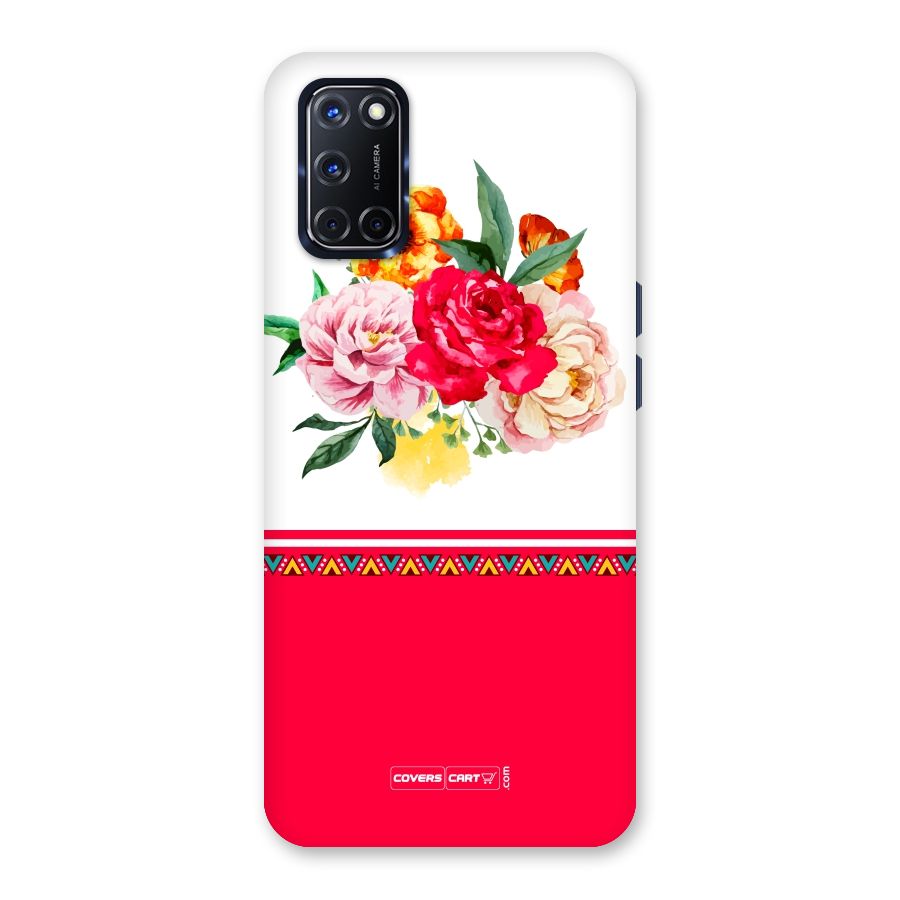 Flower Fusion Back Case for Oppo A52