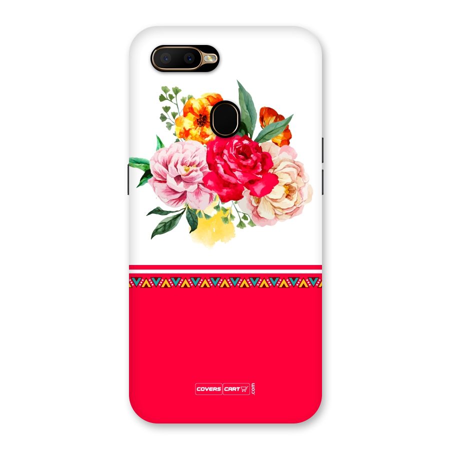 Flower Fusion Back Case for Oppo A5s