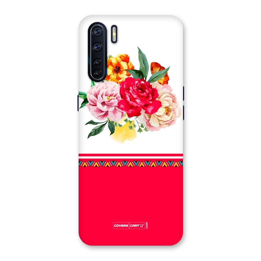 Flower Fusion Back Case for Oppo F15