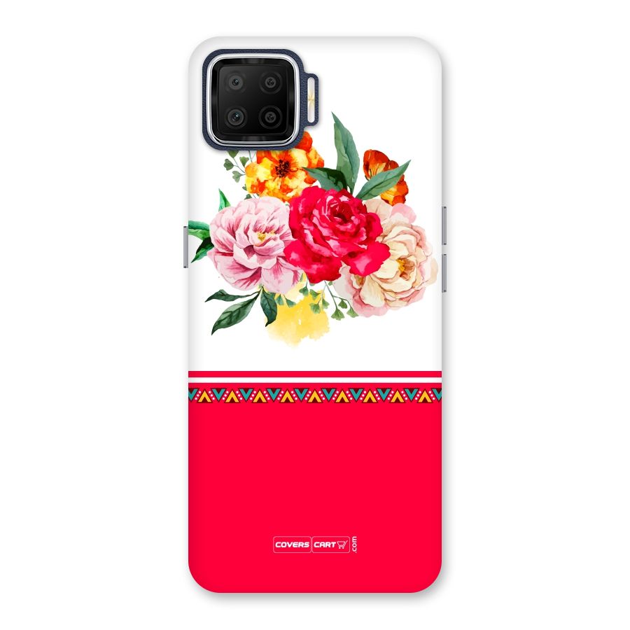 Flower Fusion Back Case for Oppo F17