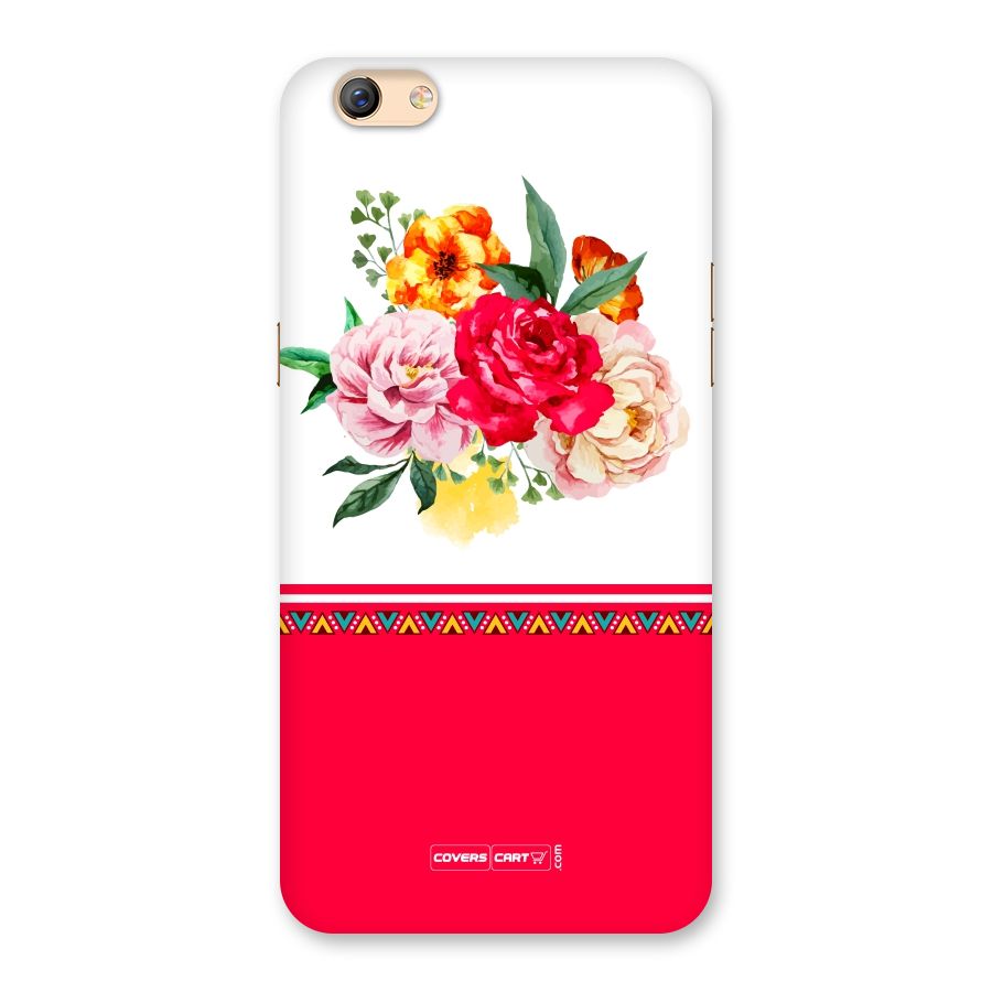 Flower Fusion Back Case for Oppo F3 Plus