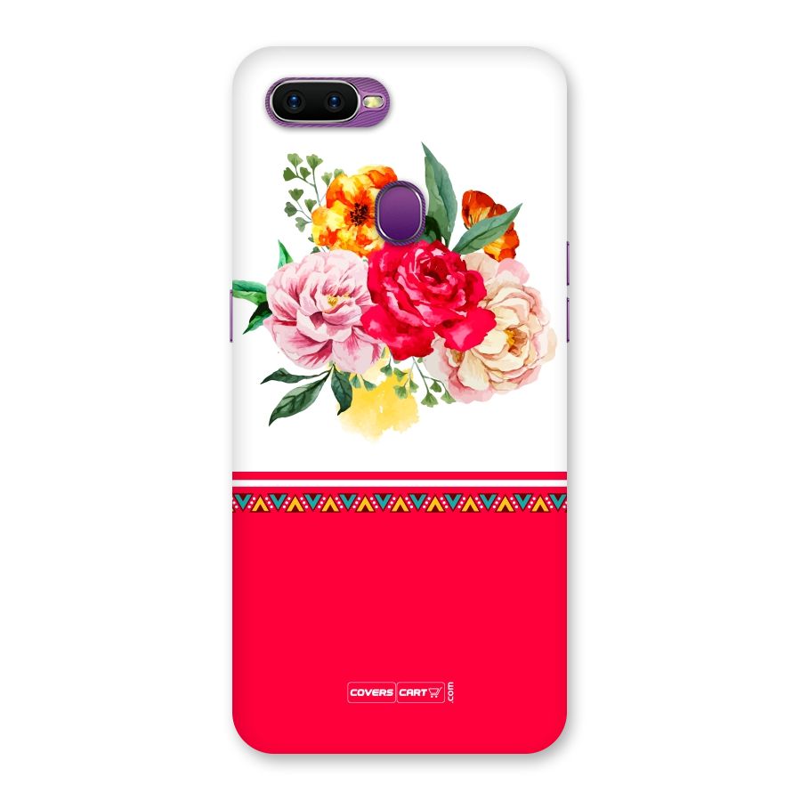 Flower Fusion Back Case for Oppo F9