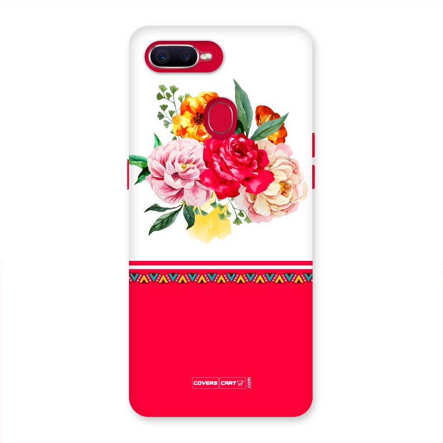 Flower Fusion Back Case for Oppo F9 Pro