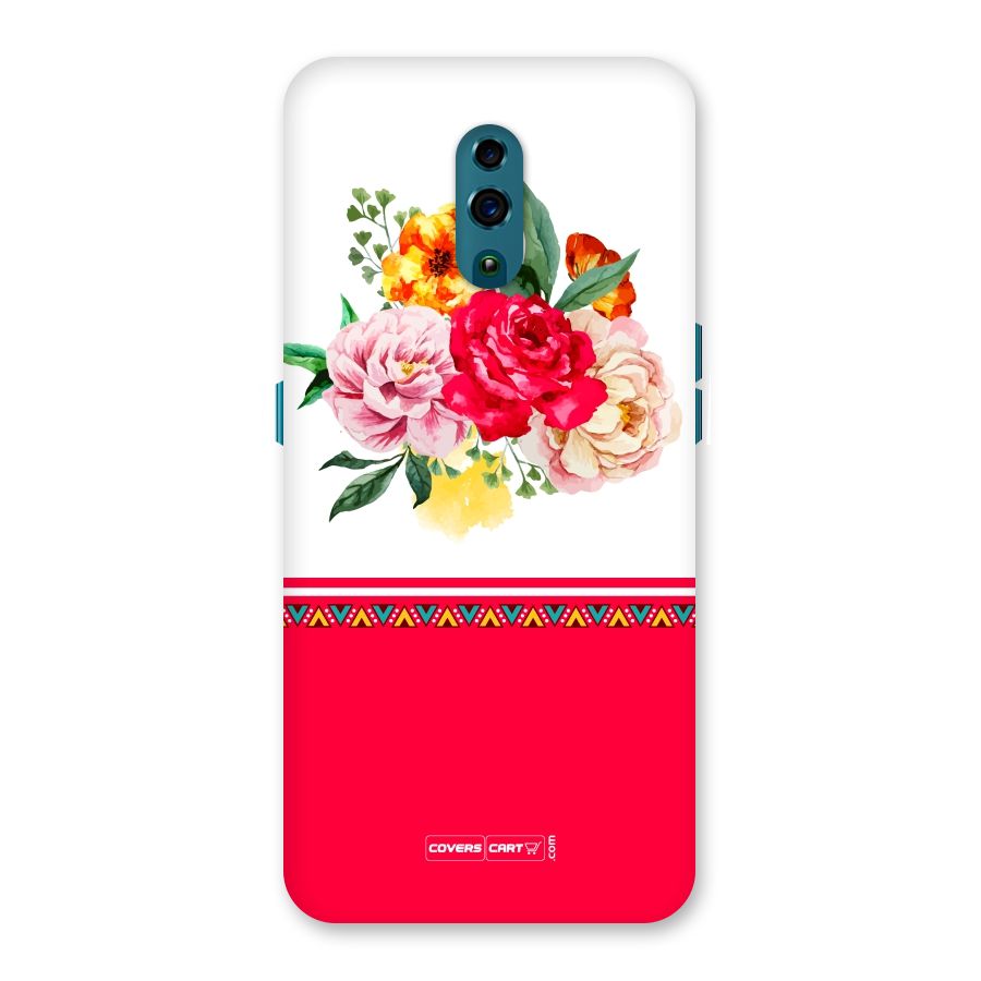 Flower Fusion Back Case for Oppo Reno