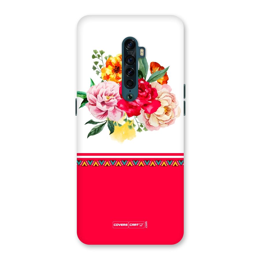 Flower Fusion Back Case for Oppo Reno2