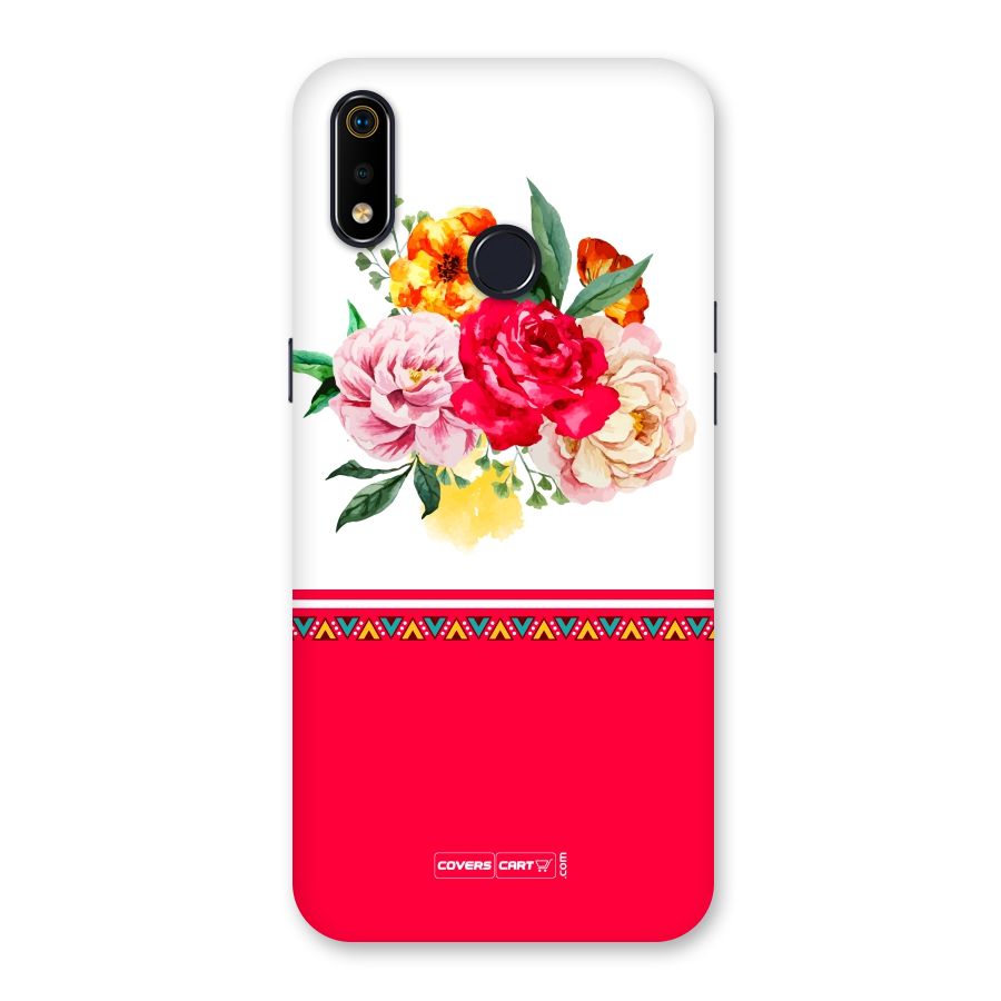 Flower Fusion Back Case for Realme 3i