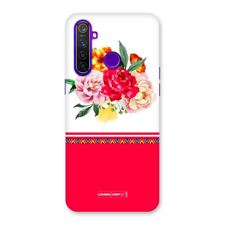 Flower Fusion Back Case for Realme 5 Pro