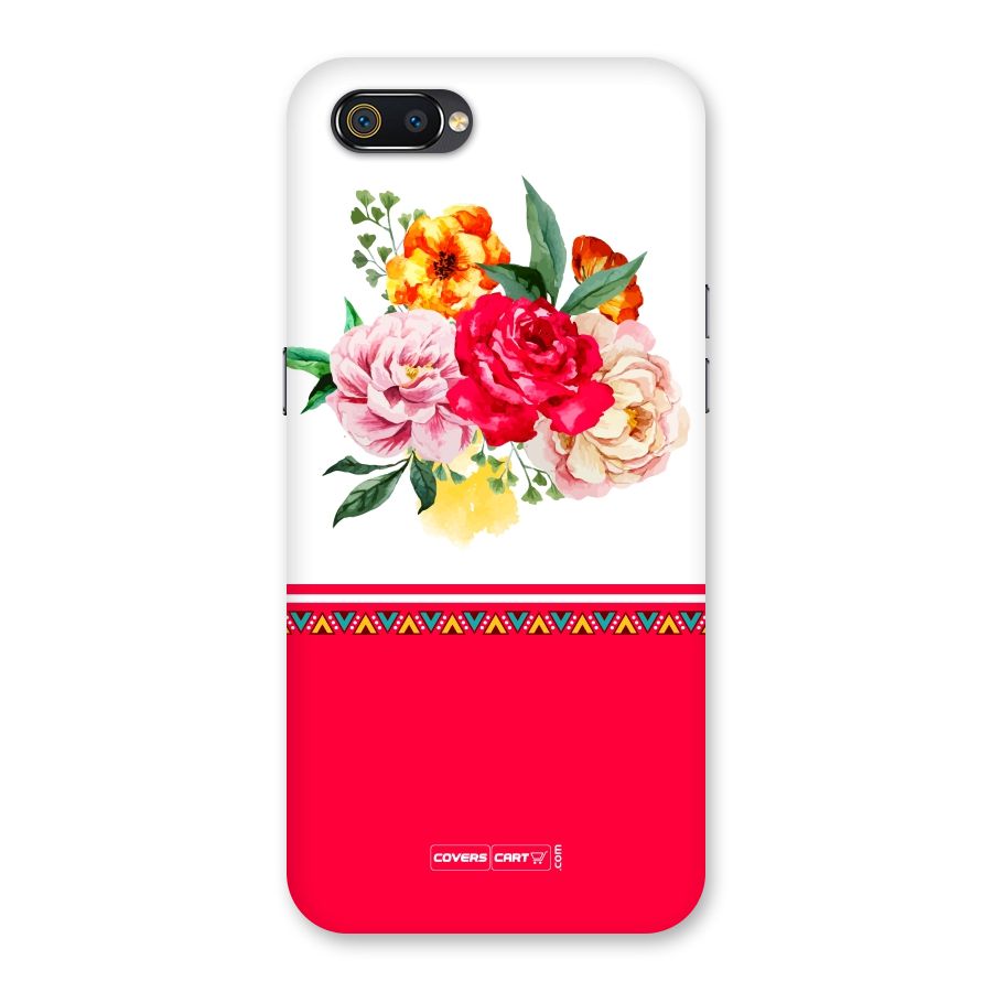 Flower Fusion Back Case for Realme C2