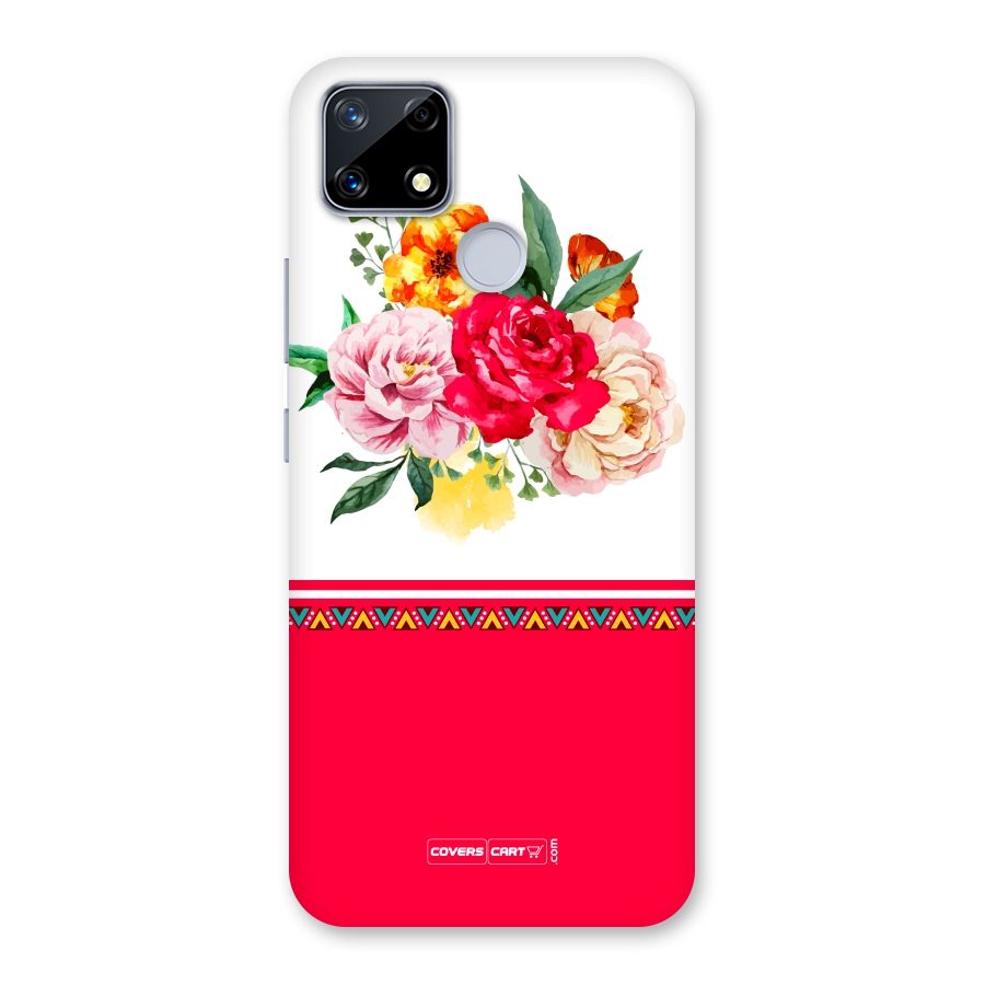 Flower Fusion Back Case for Realme Narzo 20