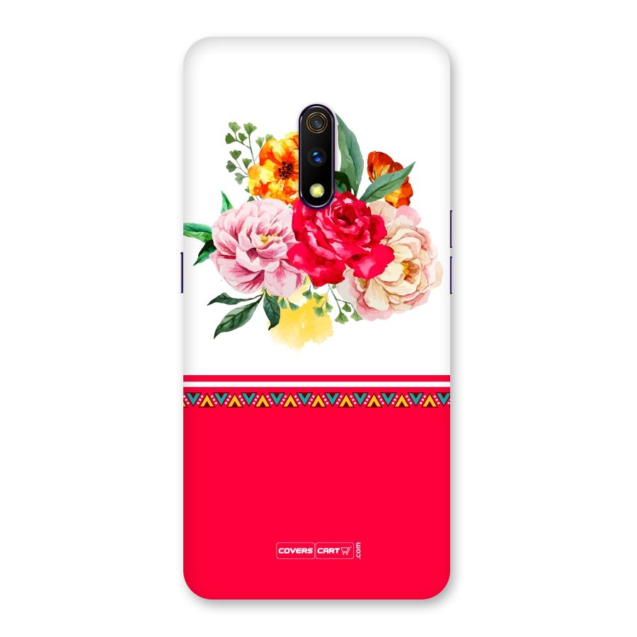 Flower Fusion Back Case for Realme X