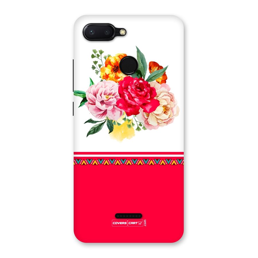 Flower Fusion Back Case for Redmi 6