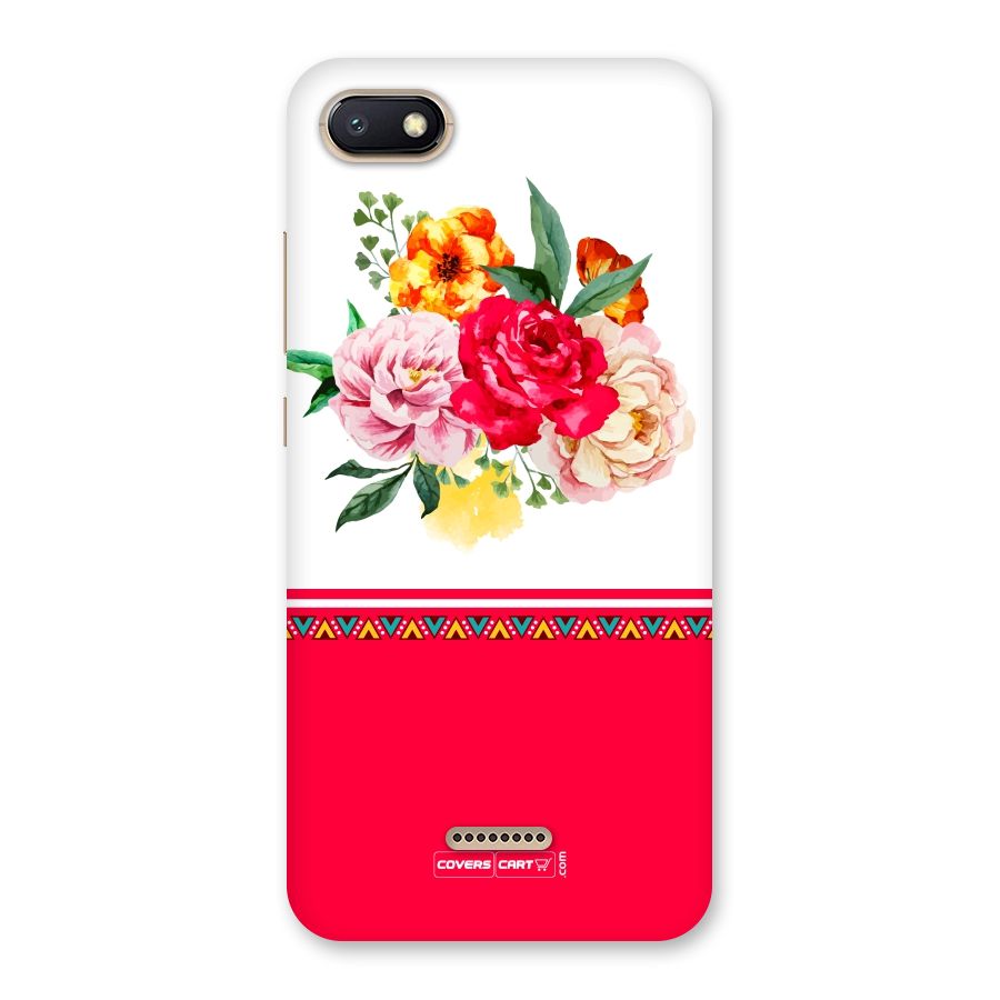 Flower Fusion Back Case for Redmi 6A