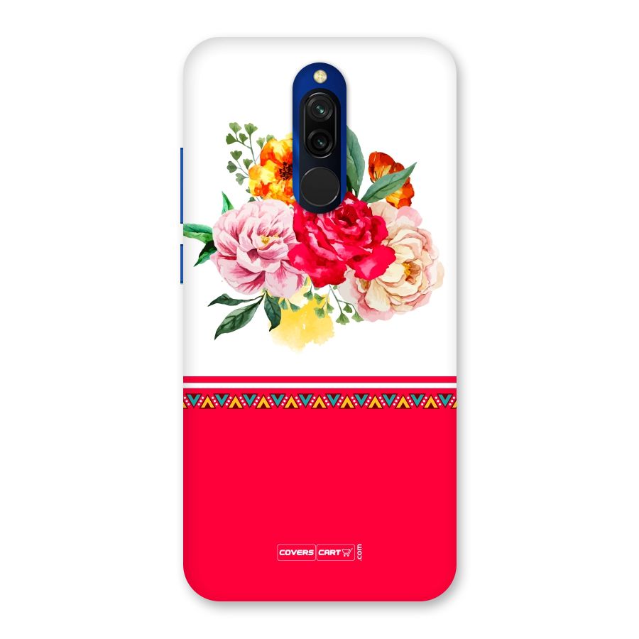 Flower Fusion Back Case for Redmi 8