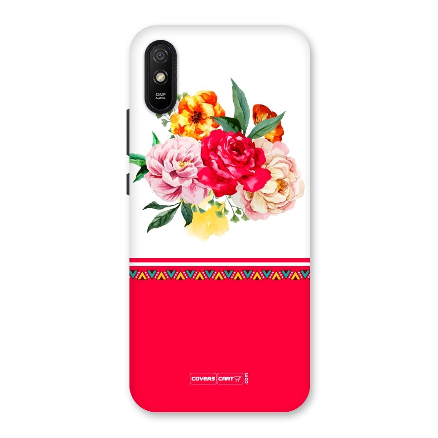Flower Fusion Back Case for Redmi 9A