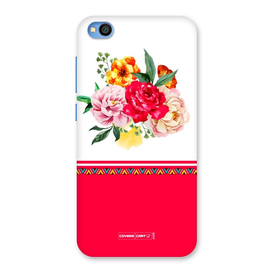Flower Fusion Back Case for Redmi Go