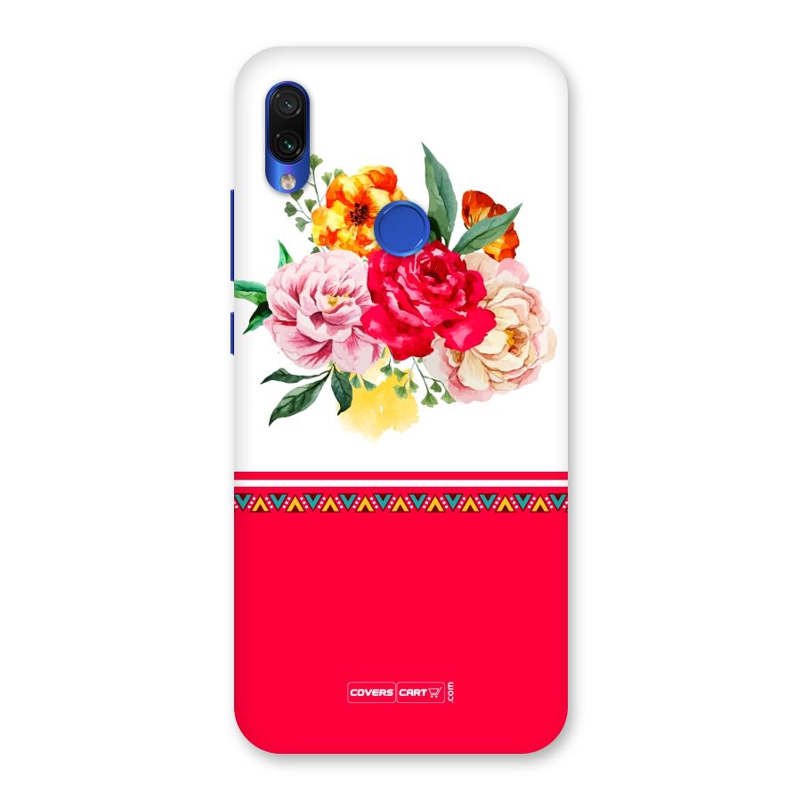 Flower Fusion Back Case for Redmi Note 7S