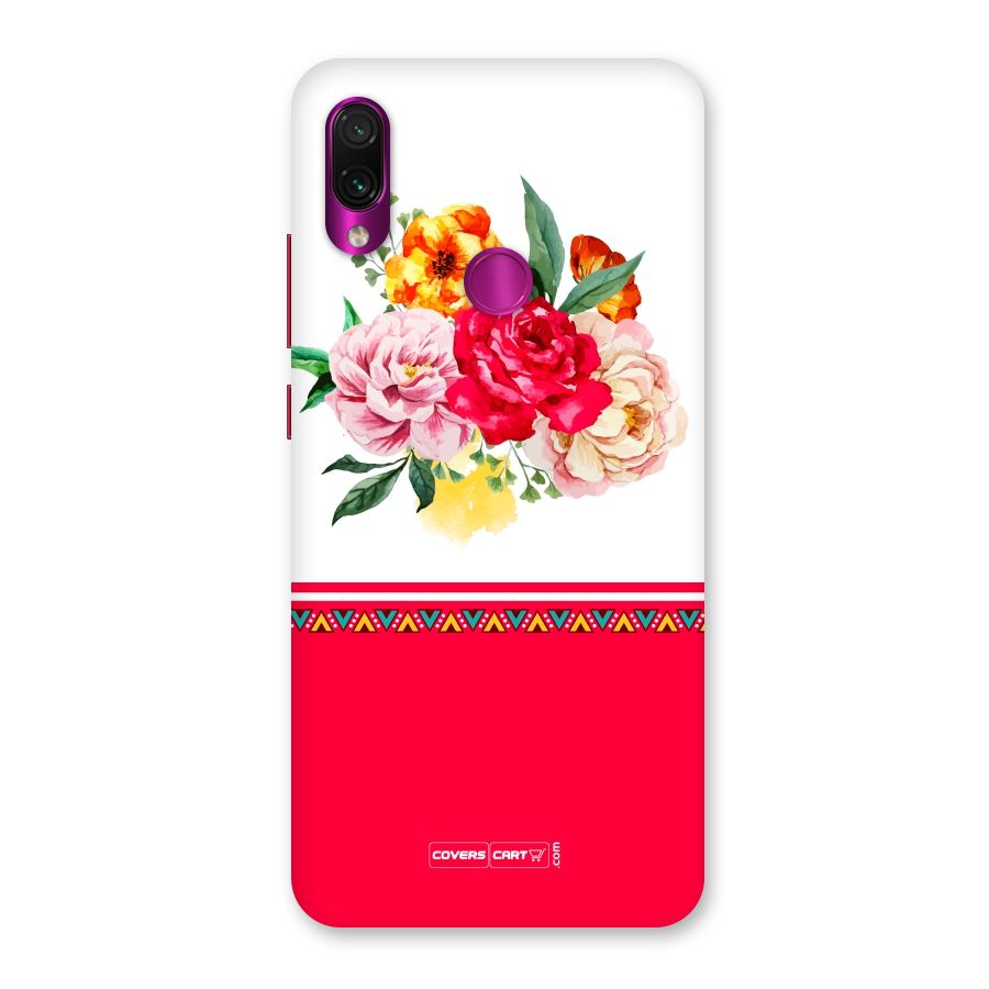 Flower Fusion Back Case for Redmi Note 7 Pro