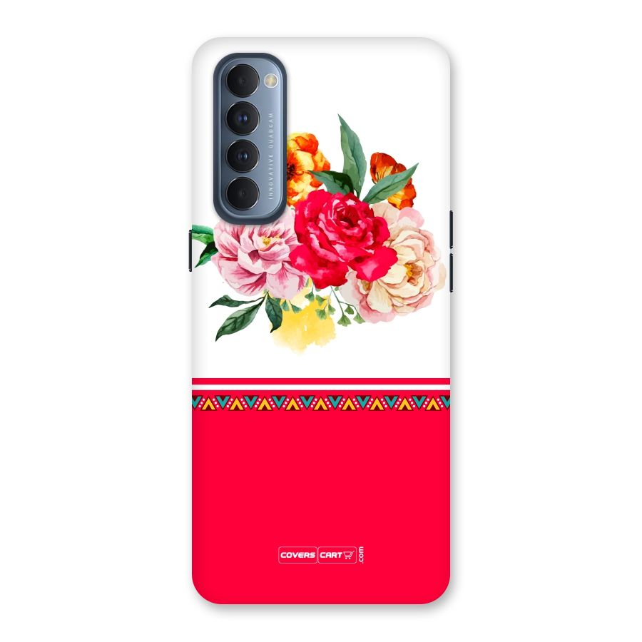 Flower Fusion Back Case for Reno4 Pro