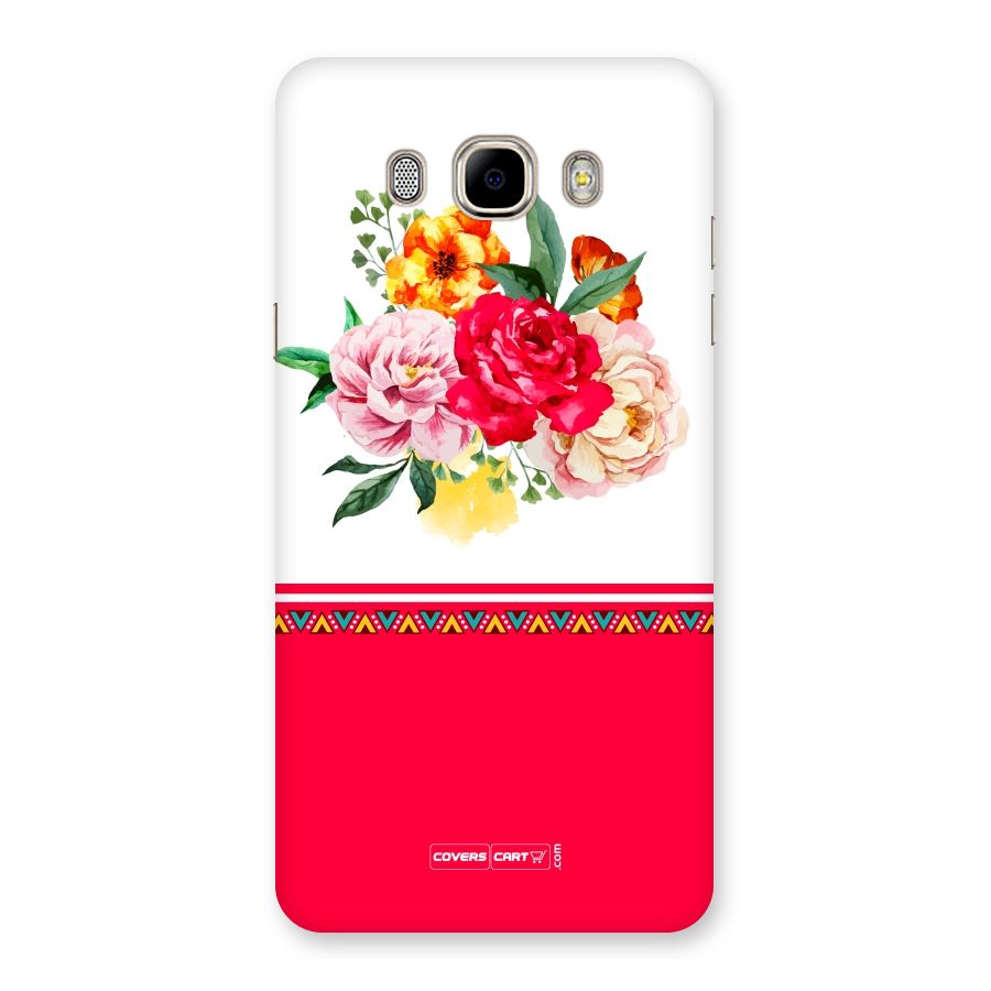 Flower Fusion Back Case for Samsung Galaxy J7 2016