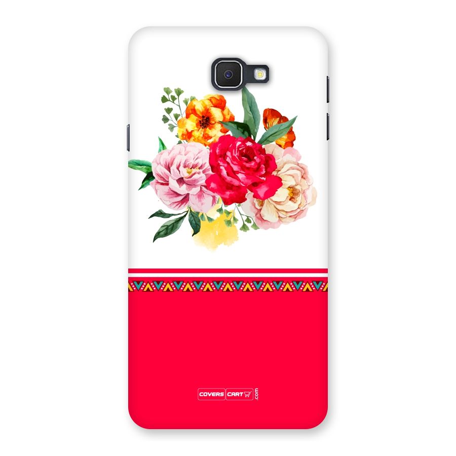 Flower Fusion Back Case for Samsung Galaxy J7 Prime