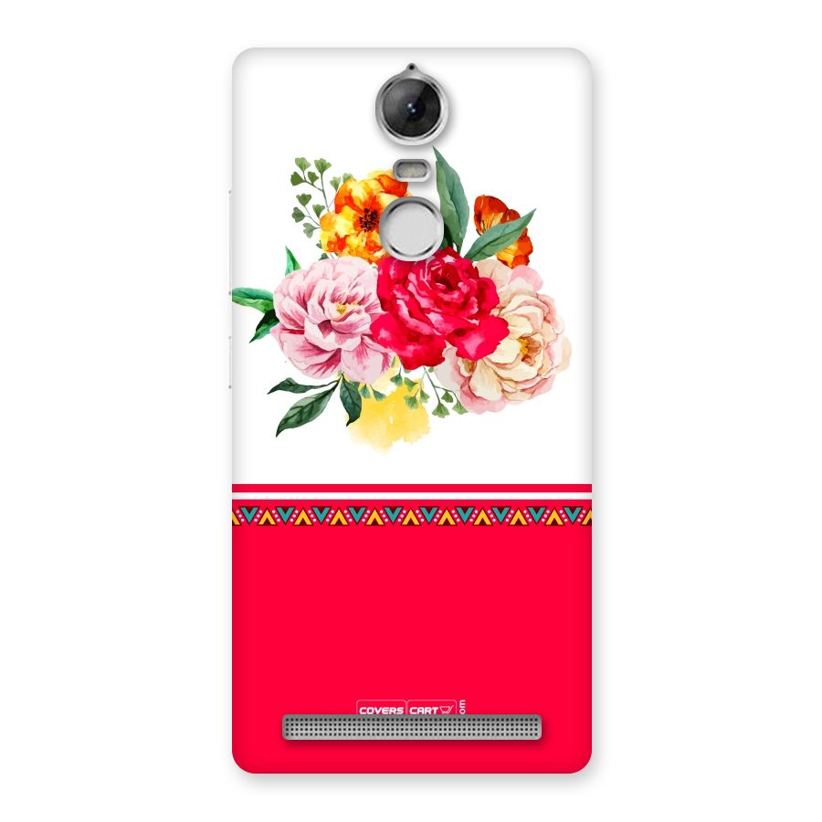 Flower Fusion Back Case for Vibe K5 Note